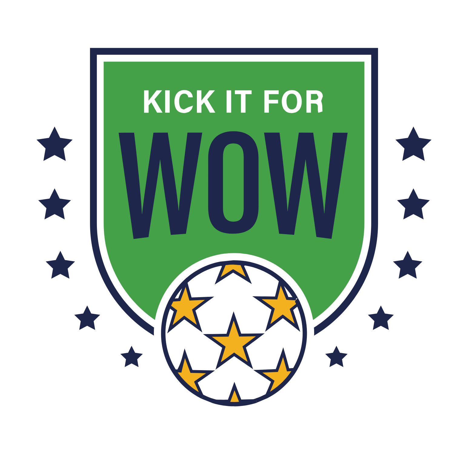 Kick It For WOW 2026 - logo